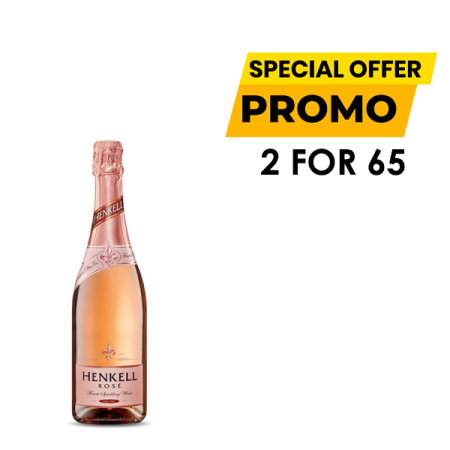 Henkell Trocken Rose sparkling Wine 75cl (2 FOR 65)