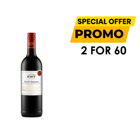 KWV Classic Petit Verdot 75cl (2 FOR)