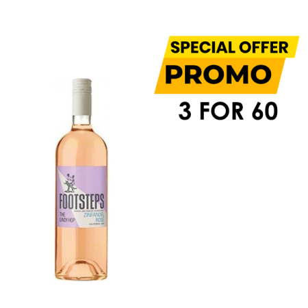 Footsteps White Zinfandel 75cl ( 3 FOR )