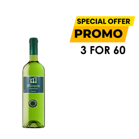 Mureda Chardonnay , 75cl ( 3 FOR )